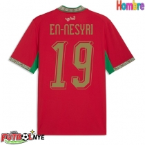 Camiseta Marruecos Youssef En-Nesyri #19 Primera Equipación Mundial 2026 manga corta